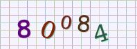 This is a captcha-picture. It is used to prevent mass-access by robots. (see: www.captcha.net)