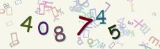 This is a captcha-picture. It is used to prevent mass-access by robots. (see: www.captcha.net)