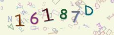 This is a captcha-picture. It is used to prevent mass-access by robots. (see: www.captcha.net)