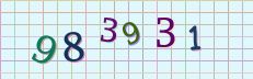 This is a captcha-picture. It is used to prevent mass-access by robots. (see: www.captcha.net)