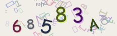 This is a captcha-picture. It is used to prevent mass-access by robots. (see: www.captcha.net)