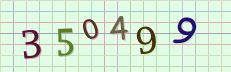 This is a captcha-picture. It is used to prevent mass-access by robots. (see: www.captcha.net)