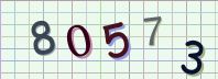This is a captcha-picture. It is used to prevent mass-access by robots. (see: www.captcha.net)