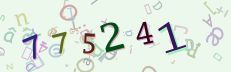 This is a captcha-picture. It is used to prevent mass-access by robots. (see: www.captcha.net)