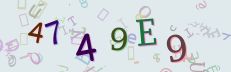 This is a captcha-picture. It is used to prevent mass-access by robots. (see: www.captcha.net)