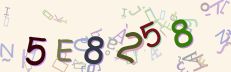 This is a captcha-picture. It is used to prevent mass-access by robots. (see: www.captcha.net)