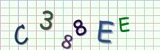 This is a captcha-picture. It is used to prevent mass-access by robots. (see: www.captcha.net)
