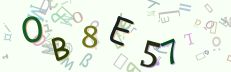 This is a captcha-picture. It is used to prevent mass-access by robots. (see: www.captcha.net)