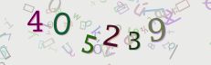 This is a captcha-picture. It is used to prevent mass-access by robots. (see: www.captcha.net)