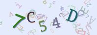 This is a captcha-picture. It is used to prevent mass-access by robots. (see: www.captcha.net)