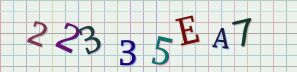 This is a captcha-picture. It is used to prevent mass-access by robots. (see: www.captcha.net)