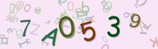 This is a captcha-picture. It is used to prevent mass-access by robots. (see: www.captcha.net)