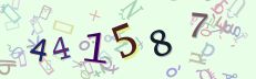 This is a captcha-picture. It is used to prevent mass-access by robots. (see: www.captcha.net)